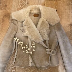 Gorgeous Shearling Coat.